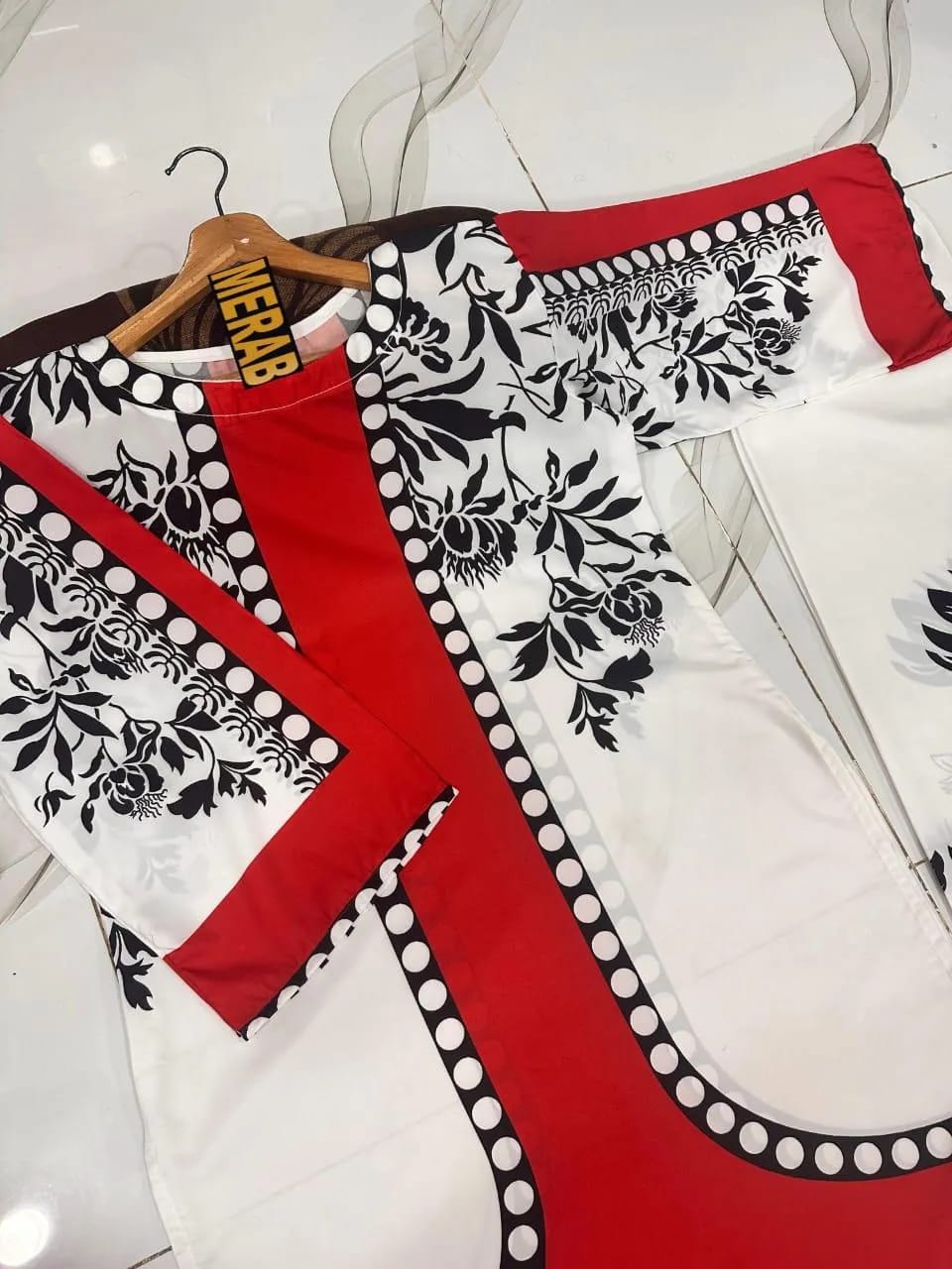 Front And Back Allover Digital Short Printed Cord Set 2Pcs