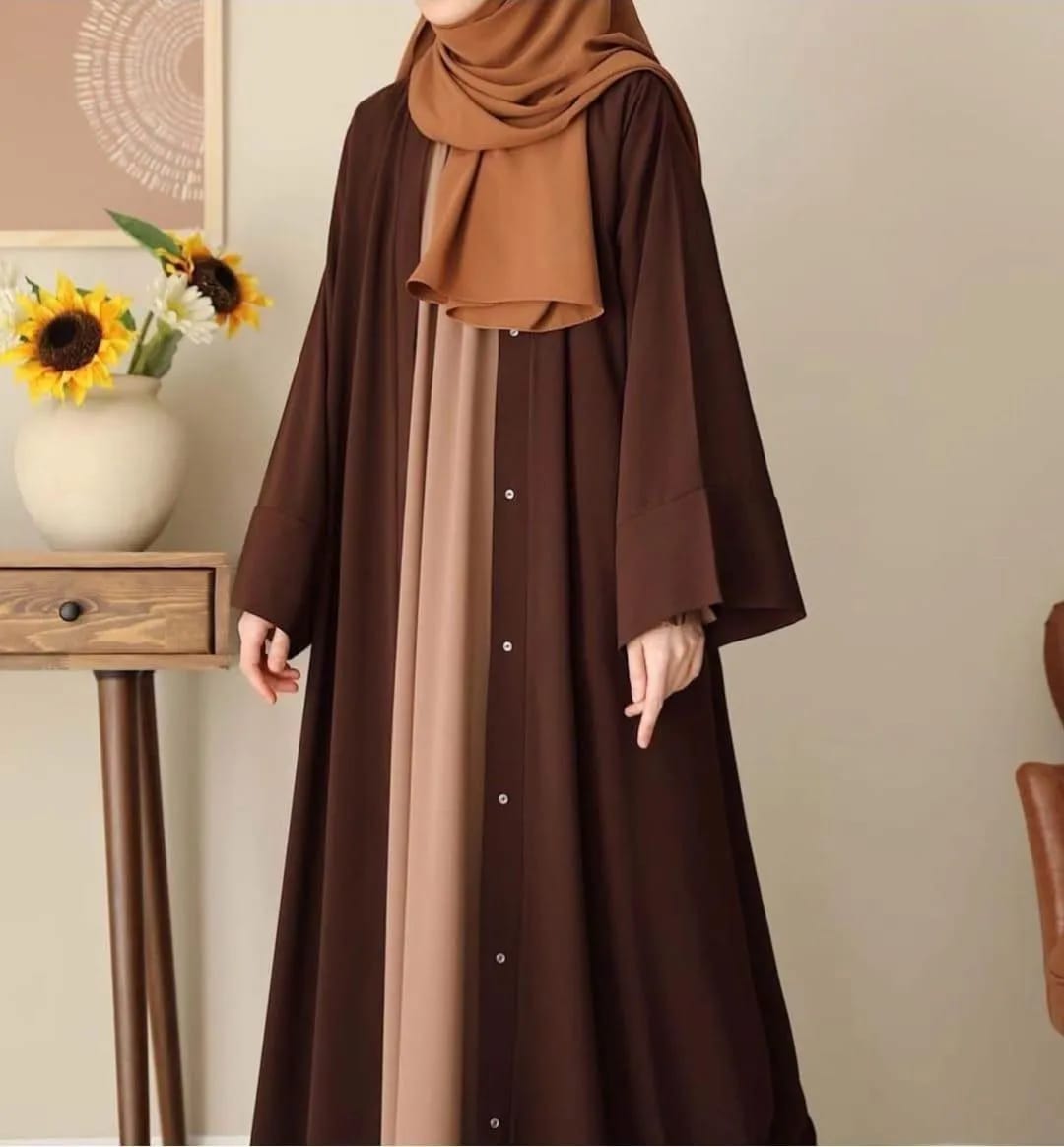 Georgette Plain Full Abaya