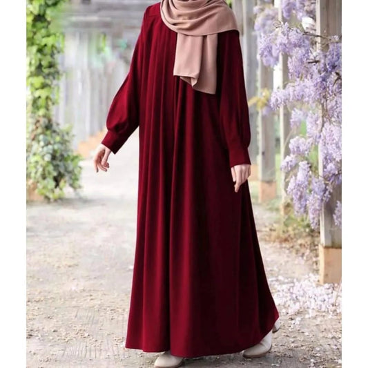 Georgette Plain Classic Abaya