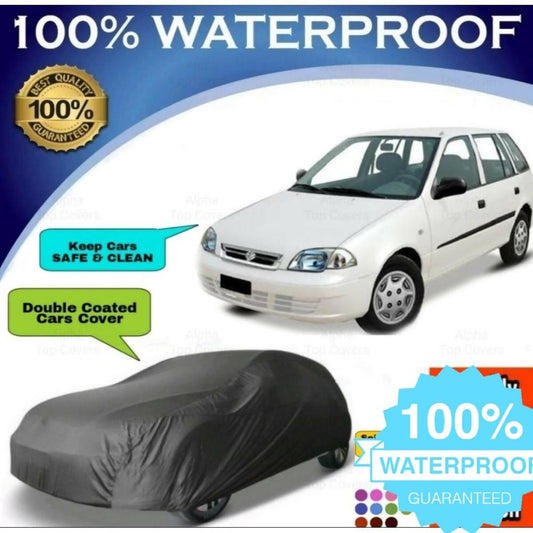Waterproof Suzuki Cultus Car Cover Silver
