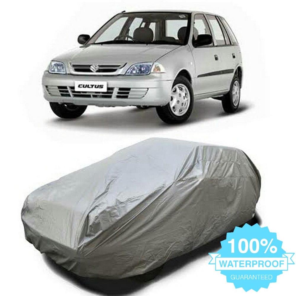 Waterproof Suzuki Cultus Car Cover Silver
