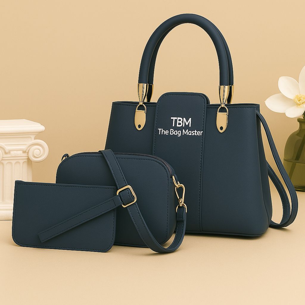 3 Pcs Ladies Handbag Set