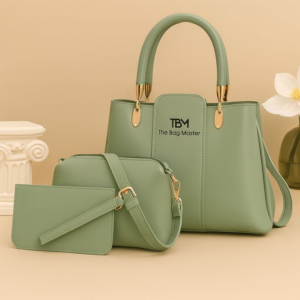 3 Pcs Ladies Handbag Set